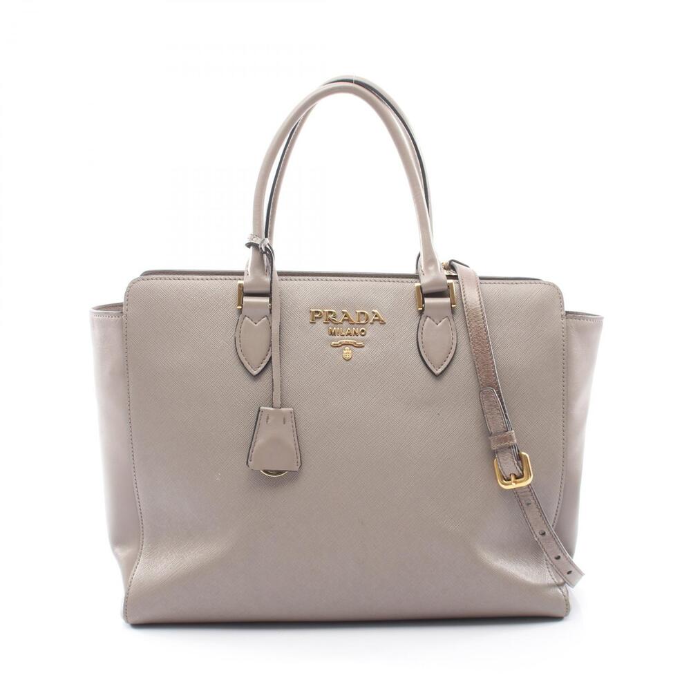 Prada Handbag Saffiano leather beige